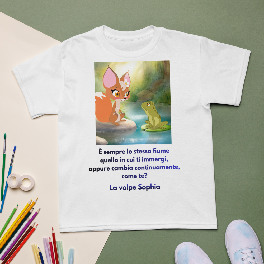 T-shirt giovani La volpe Sophia